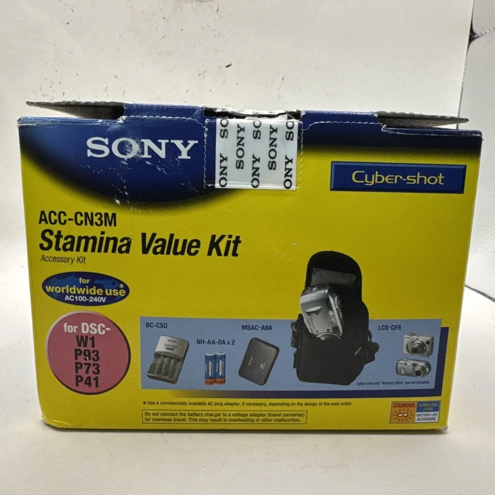 Sony Cyber-Shot Digital Camera Accessory Kit‎ Black ACC-CN3TR
